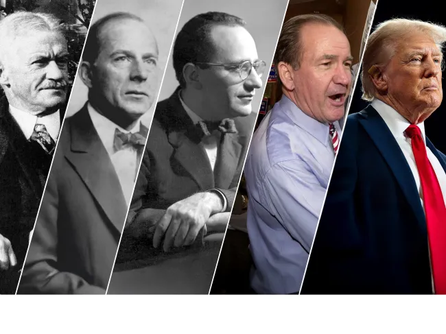 A line of original right thinkers and politicians